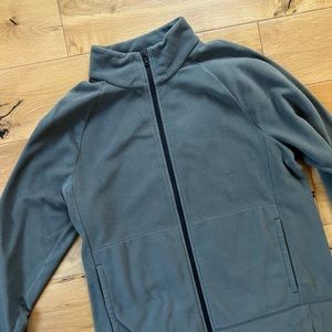 James Perse Zip Up Sweater (Medium)